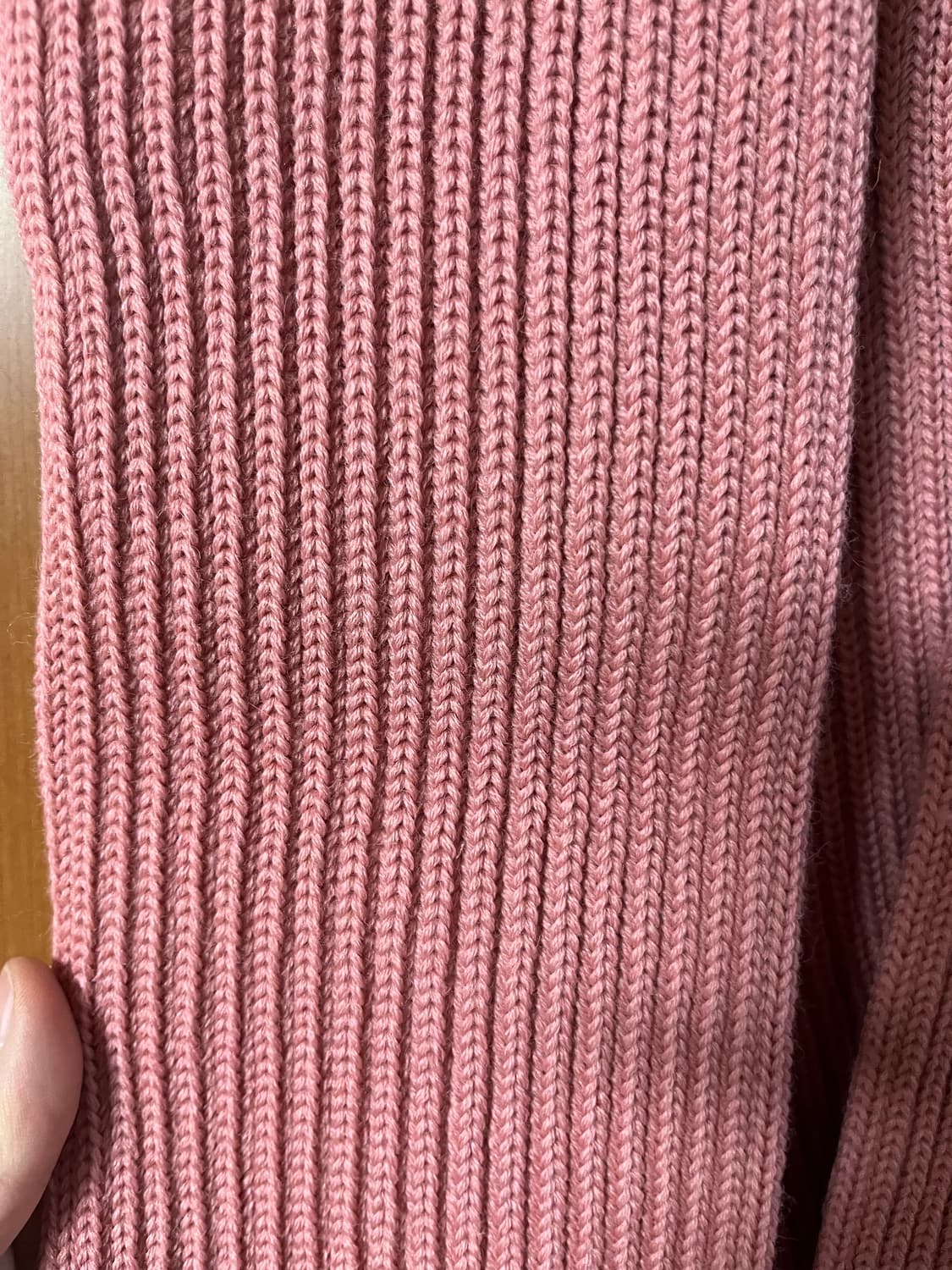 안데르센 안데르센 머플러 더스트 핑크 상품이미지2