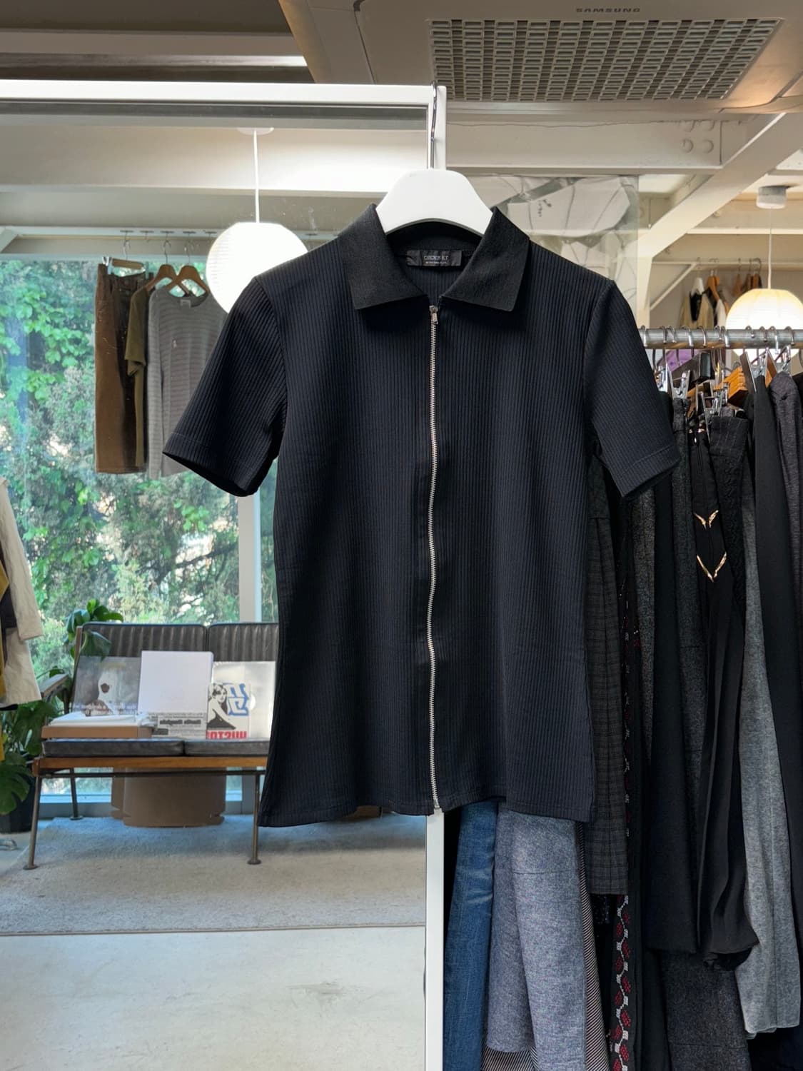 Ghignon k.t 집업 니트 셔츠 상품이미지1