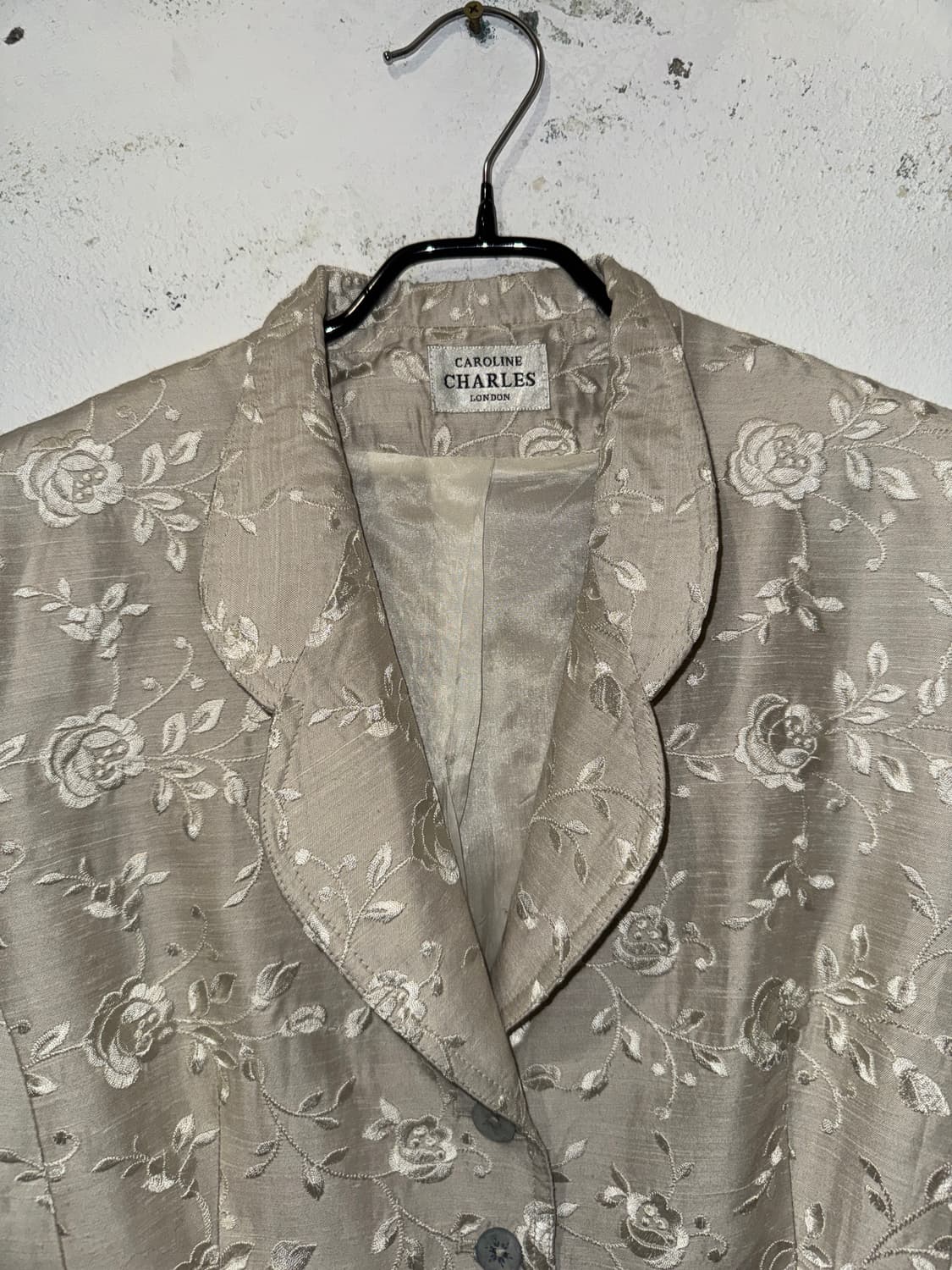 Caroline charles 플라워패턴 자켓 상품이미지2