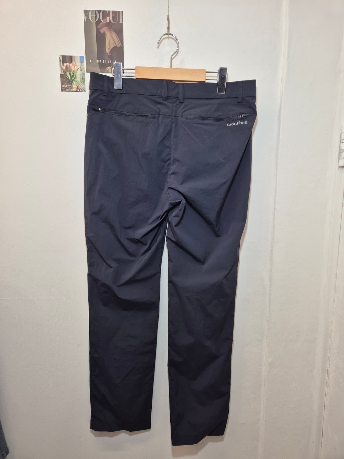 몽벨 남성 기능성 바지 네이비 색상이에요
사이즈는 84(33) 상품이미지3