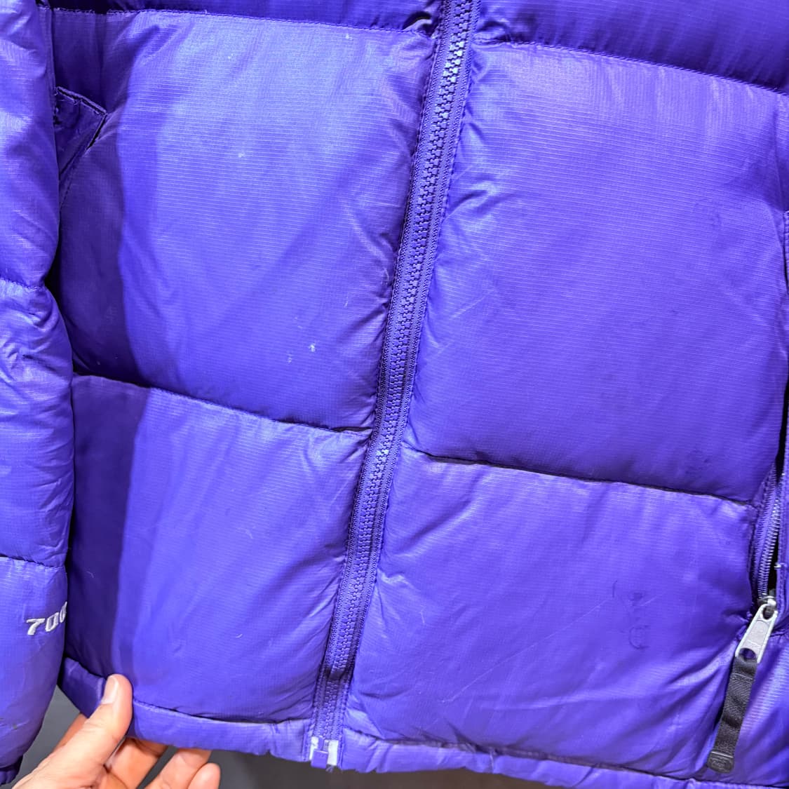 [L] THE NORTH FACE 노스페이스 퍼플 눕시 패딩  상품이미지5