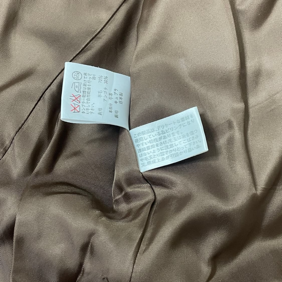 랄프로렌 브라운 체크 여성 블레이저 자켓 상품이미지4