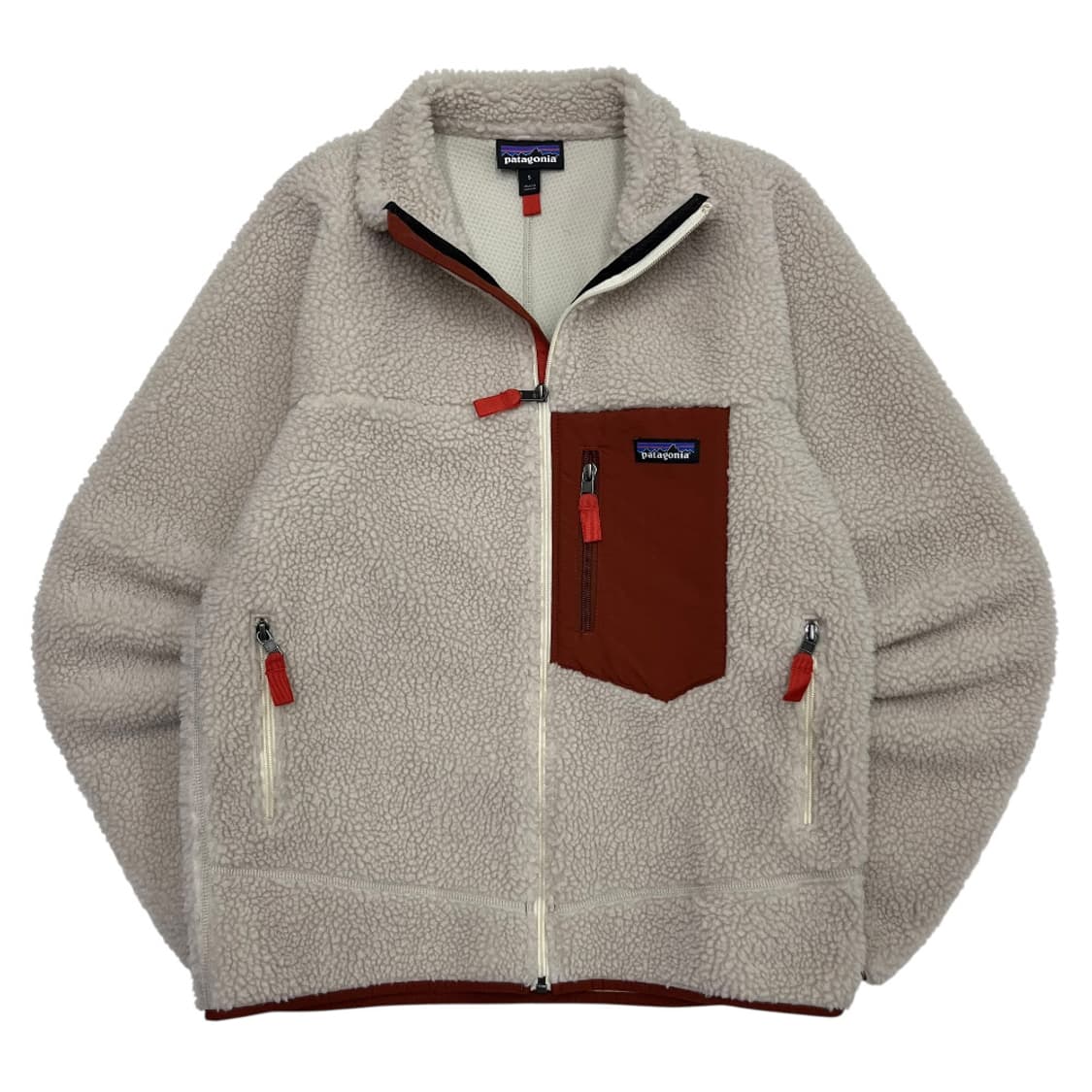 파타고니아 포켓로고 브릭 레트로 후리스 S 상품이미지2