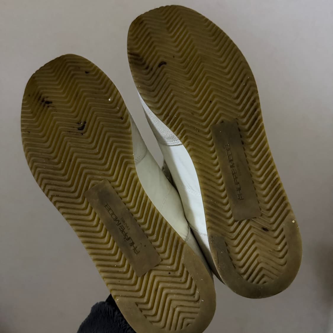 필립 모델 남성 빈티지 스니커즈 42 (270) 상품이미지7