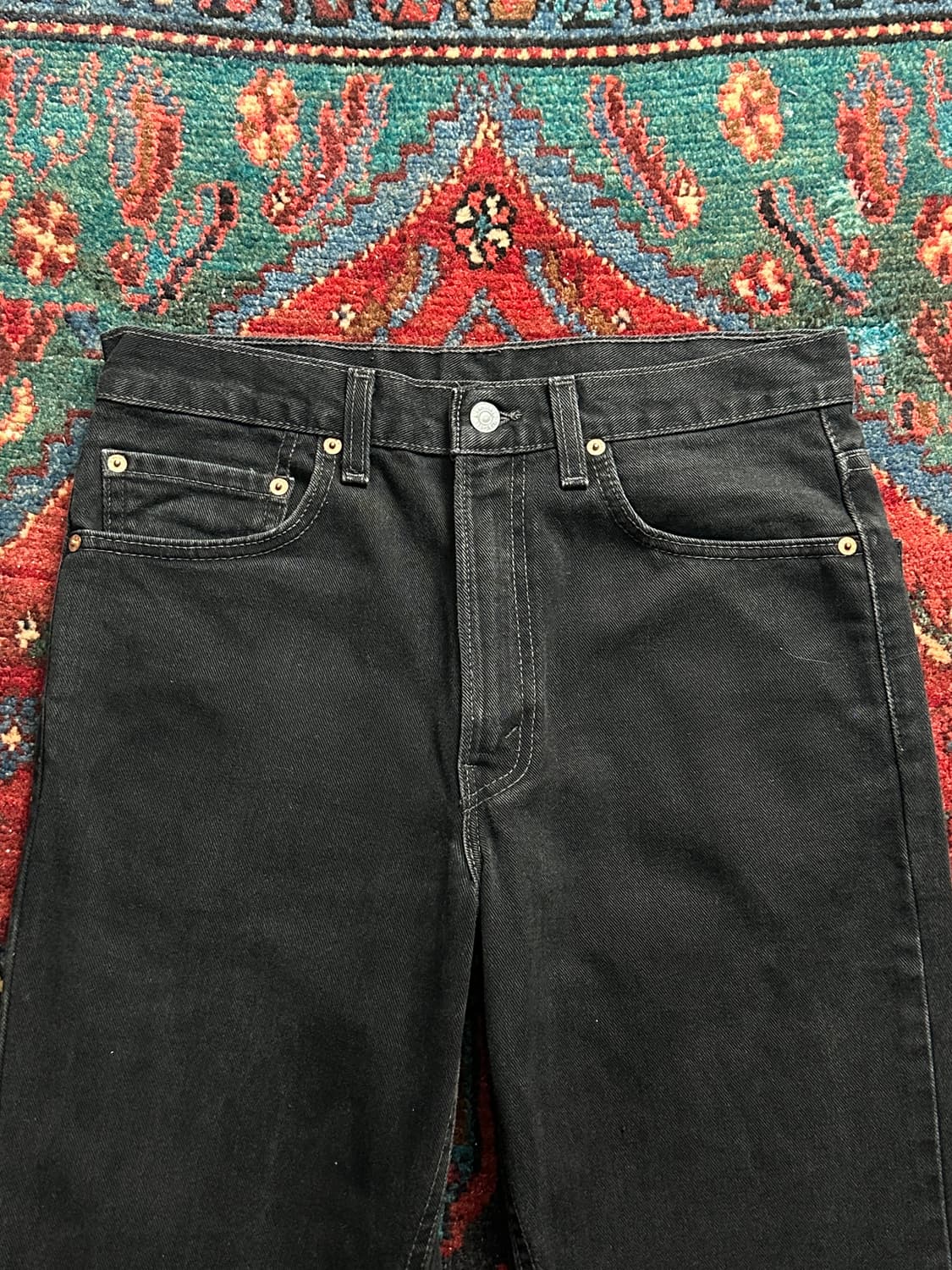 00’s USA Made 리바이스 517 블랙 흑청 상품이미지5