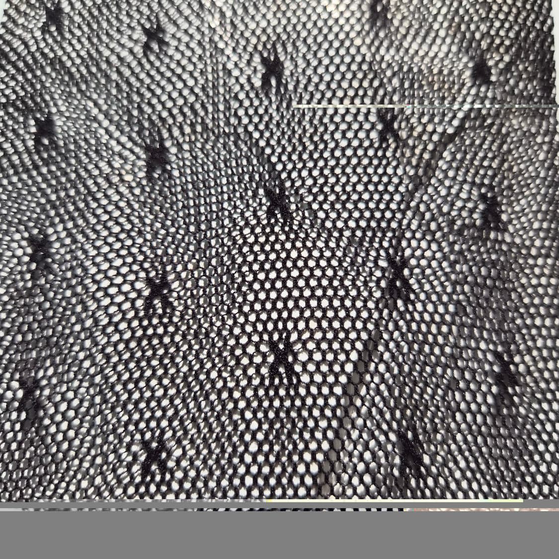 PT-65 블랙 엑스 패턴 메쉬 팬티스타킹 상품이미지2