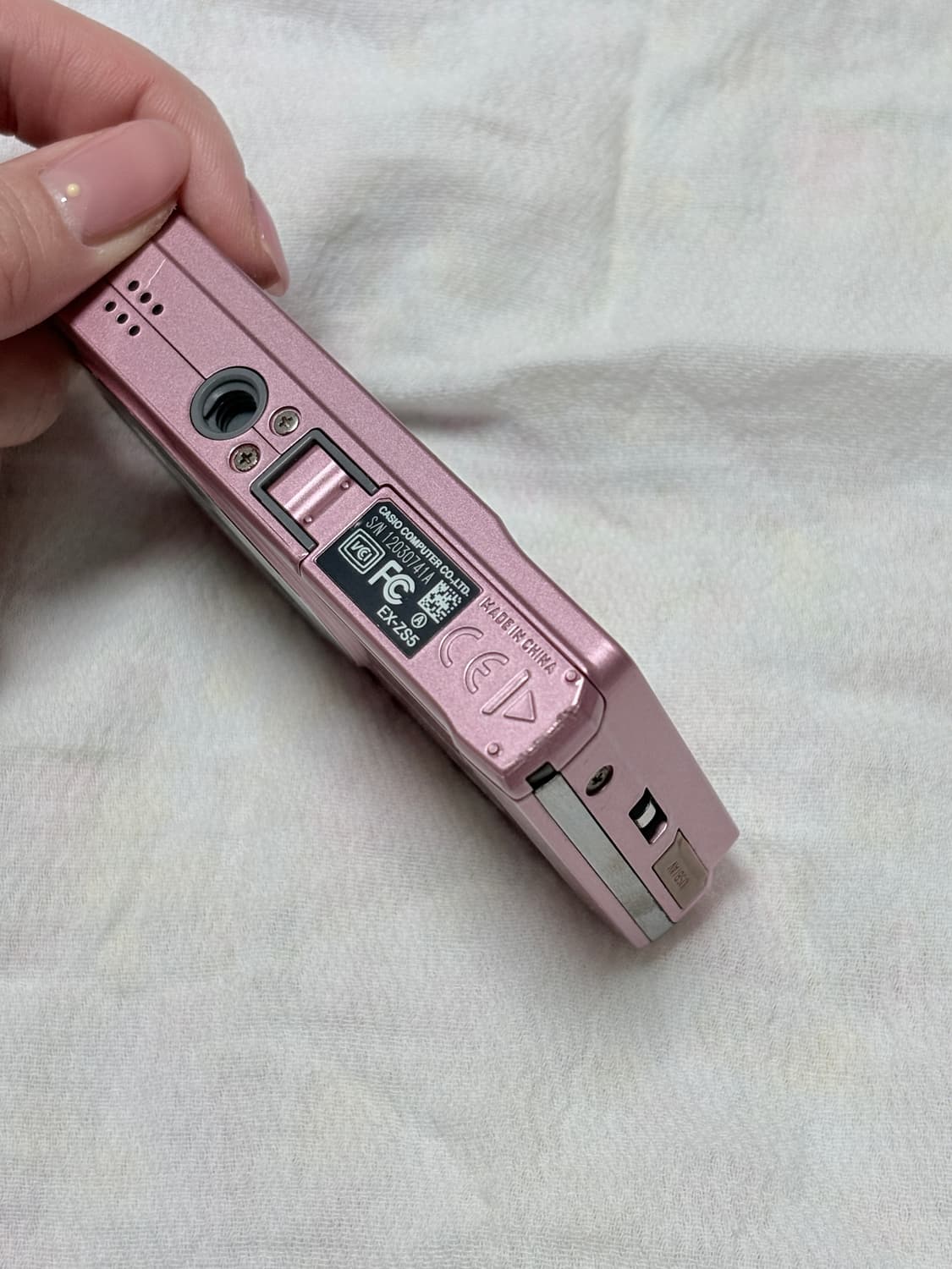 카시오 엑슬림 zs-5 핑크 상품이미지4