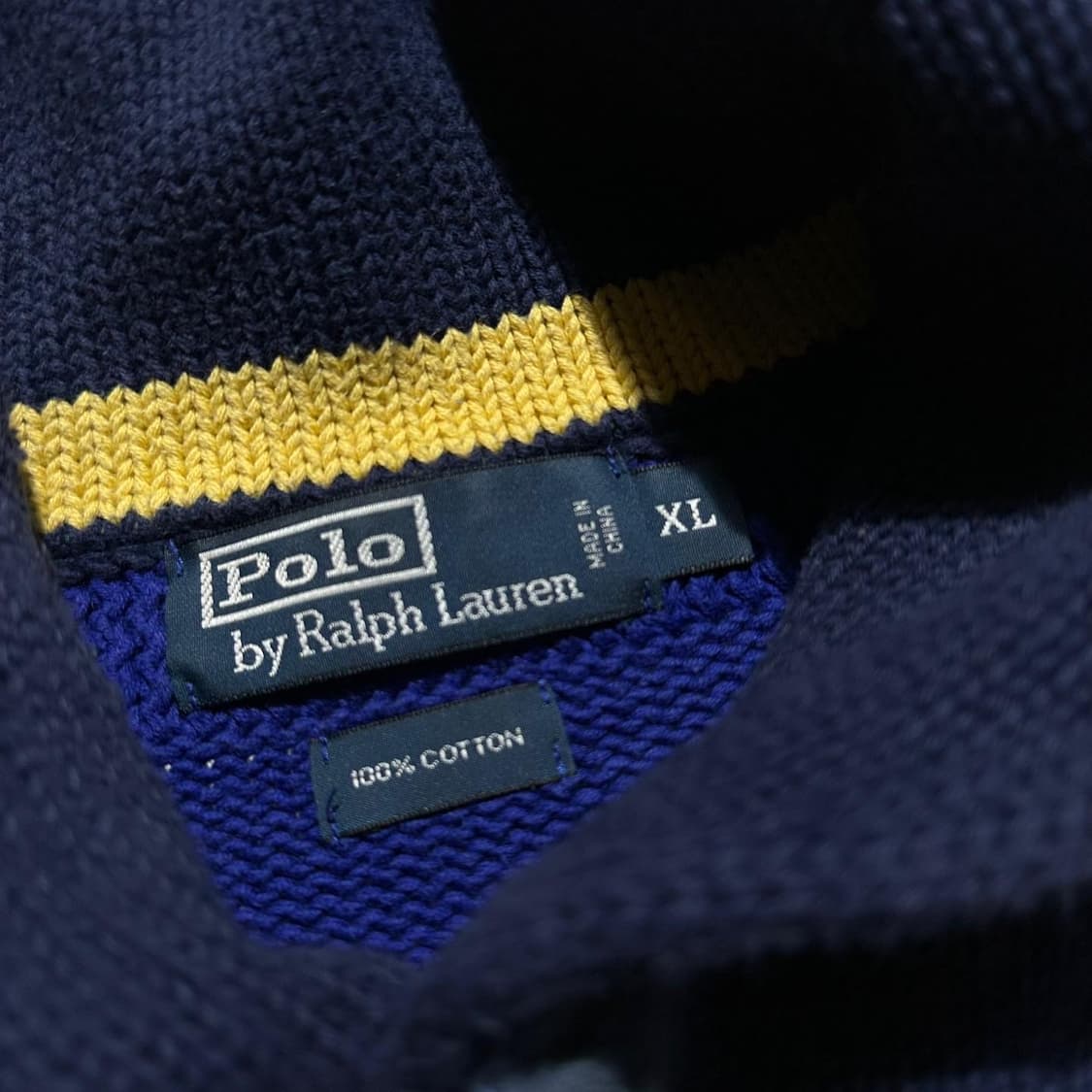 폴로 숄카라 토글 버튼 스트라이프 니트 상품이미지6