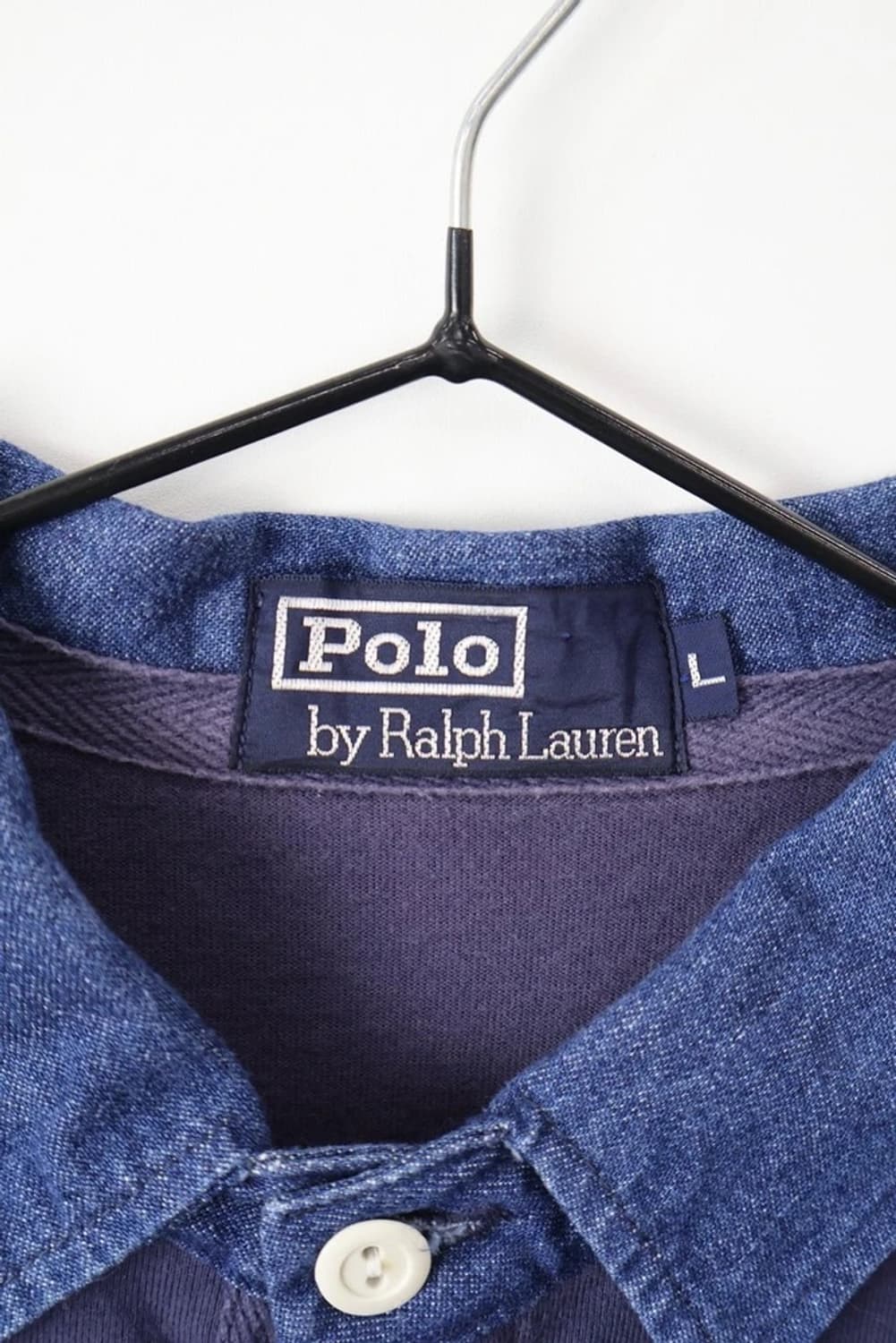 Polo Denim Collar Polo Shirt 상품이미지6