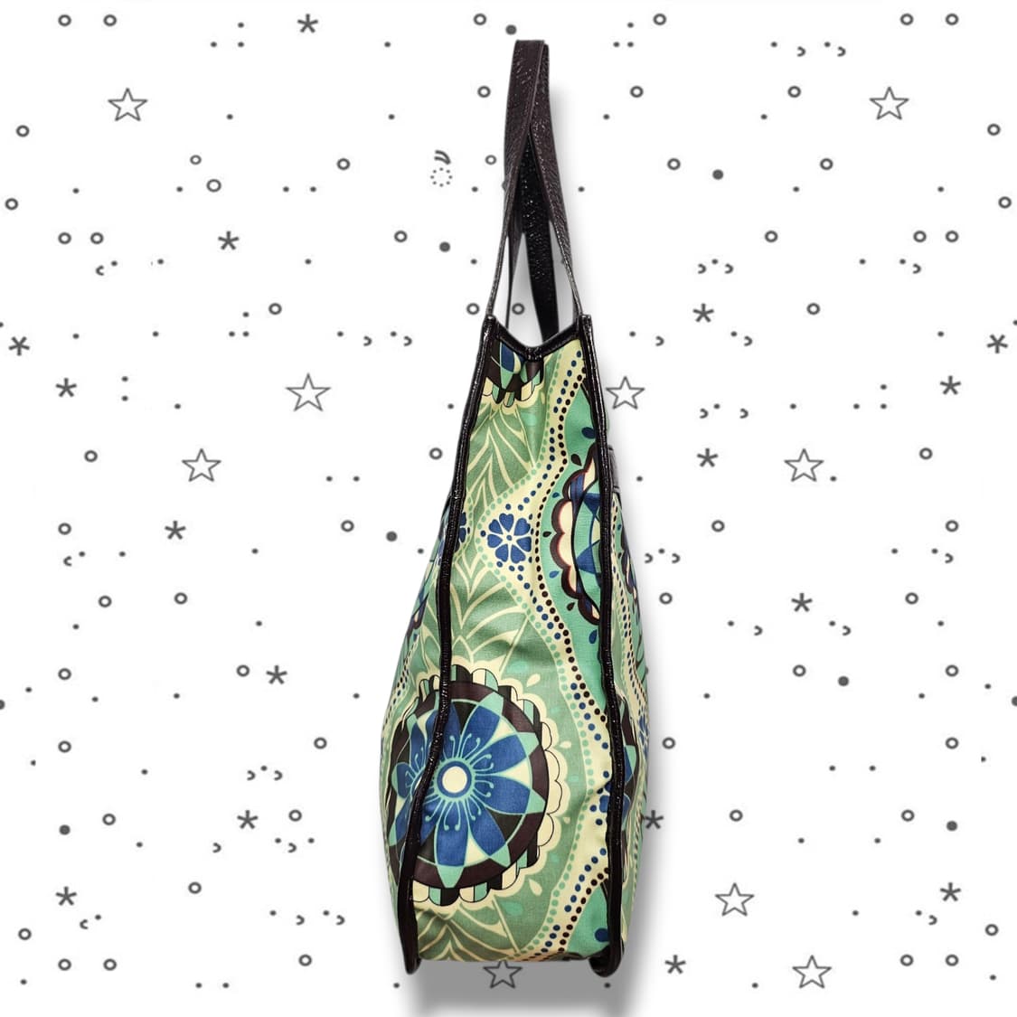 Billy Bag 빌리백 페이즐리 민트 토트백 상품이미지4