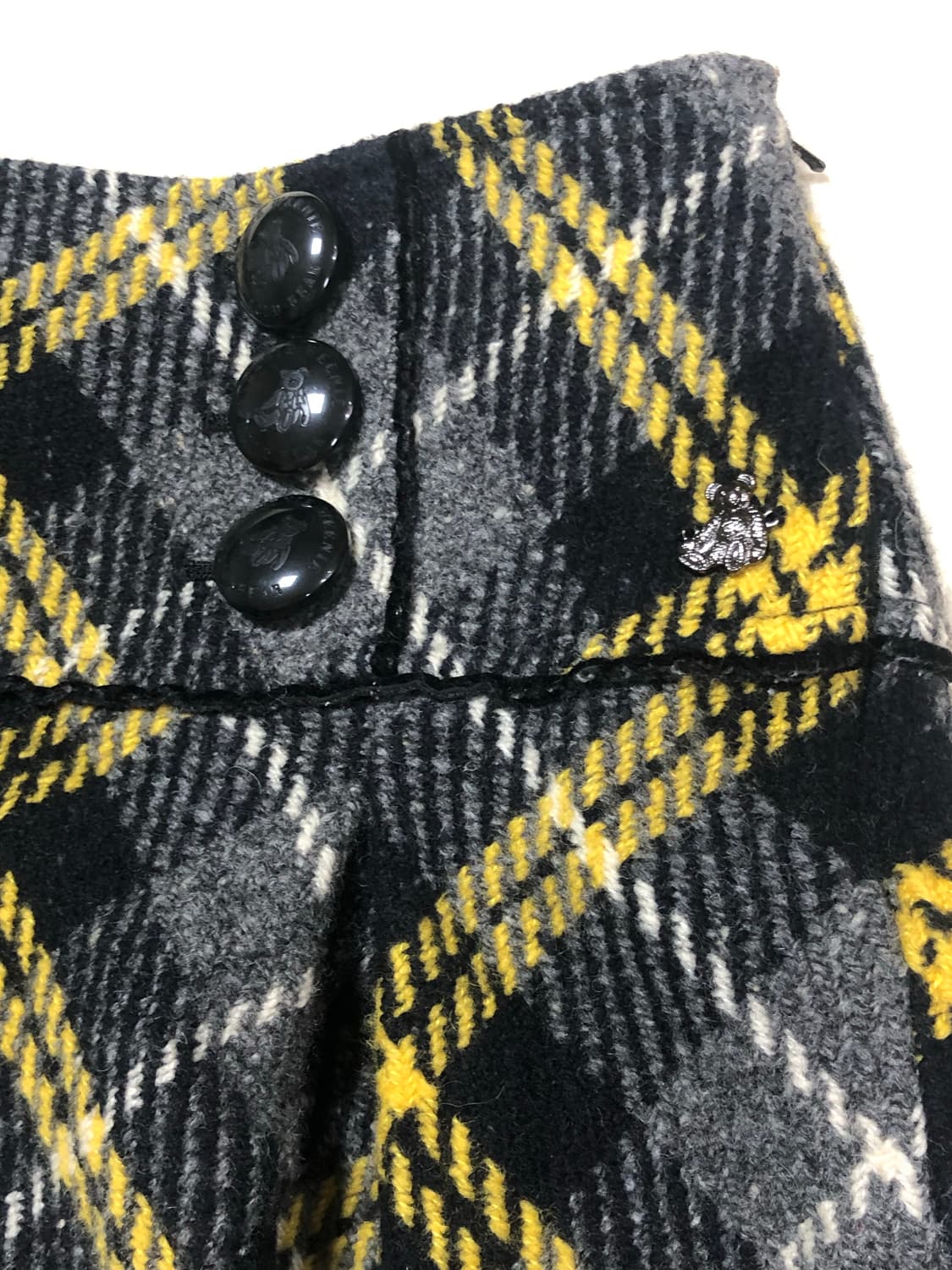 빈티지 티니위니 체크 플리츠 스커트 상품이미지10