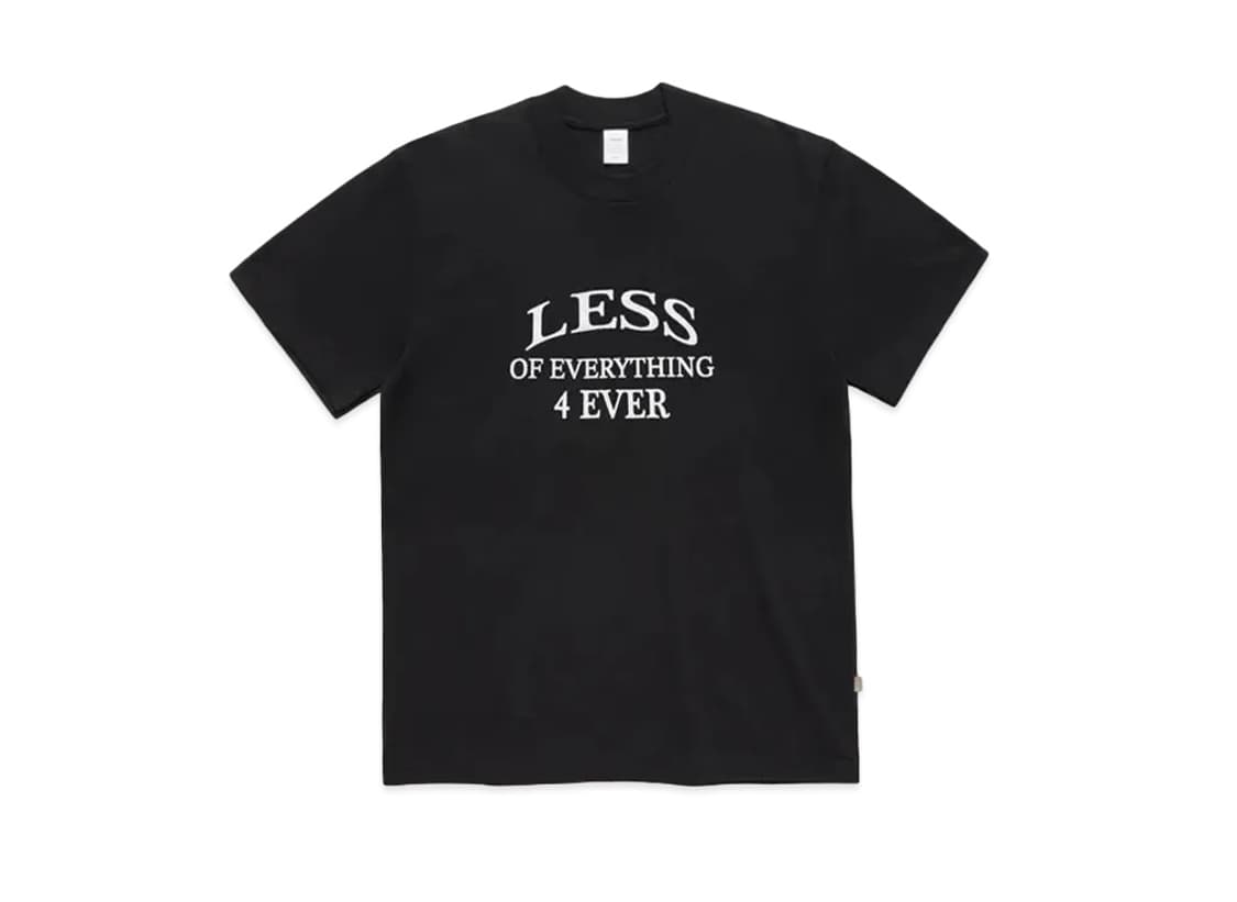 [XL] JJJJound Less 4 Ever 티셔츠 블랙 상품이미지10