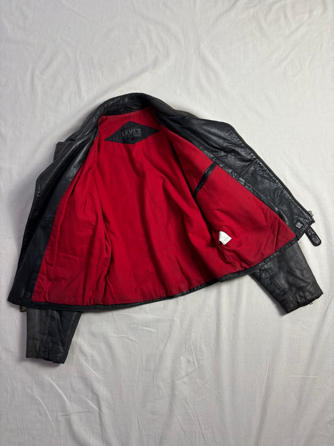 Levis 리바이스 양가죽 라이더 자켓 L 상품이미지3