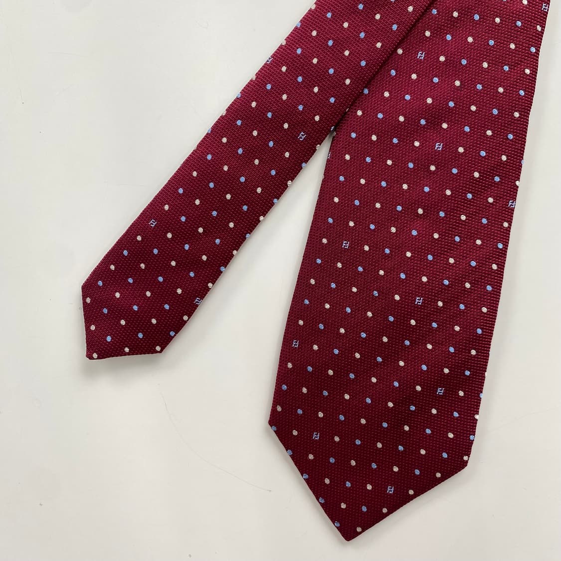 신형 펜디 (FENDI) FF모노그램 명품 정품 넥타이 상품이미지6