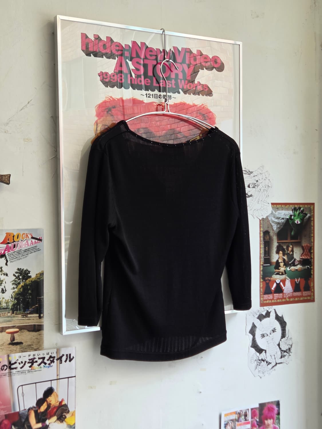 JPN 핑크 체크 슬리브리스 SET 상품이미지5