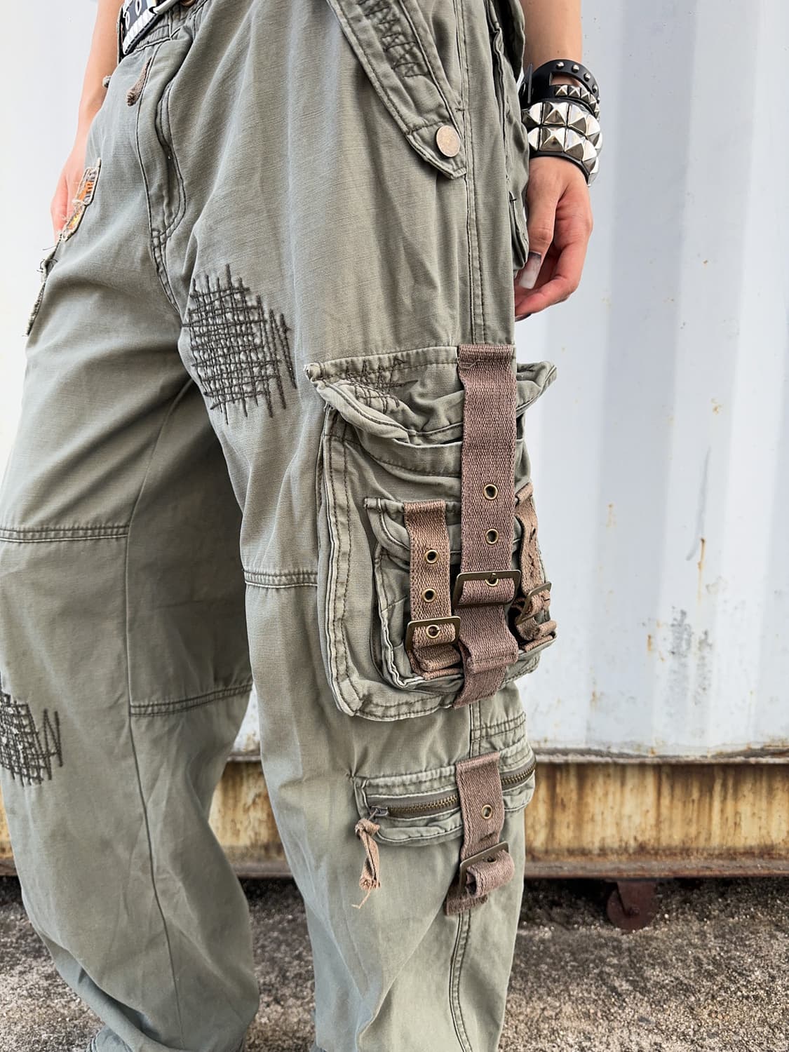 VTG military catgo pants 상품이미지3