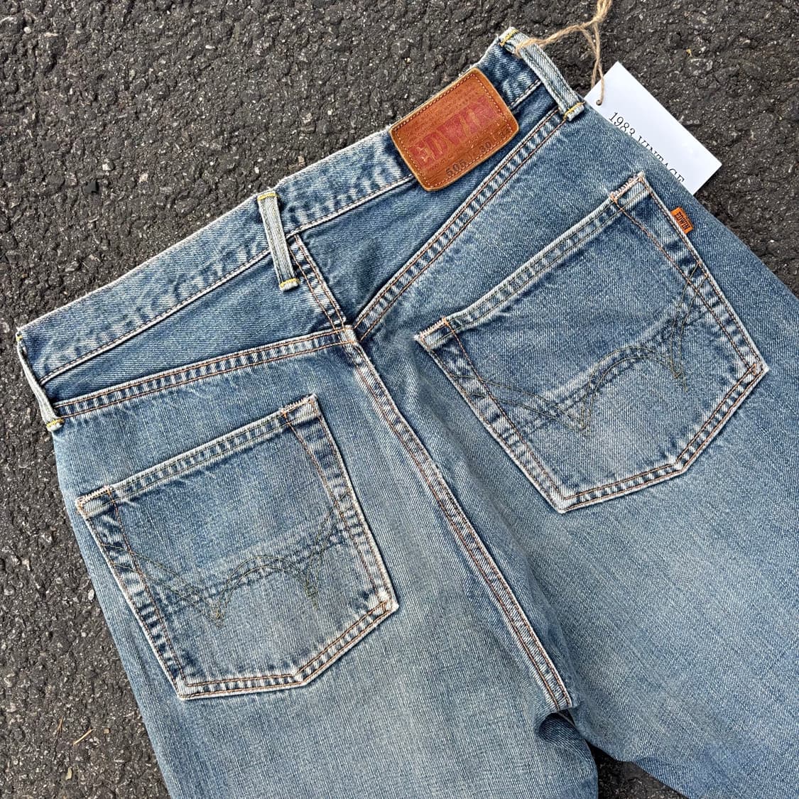 일본 에드윈 505 셀비지 데님 팬츠 상품이미지9