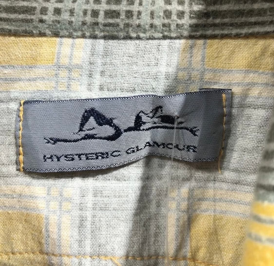 [9107]Hysteric Glamour check crop shirt 상품이미지6