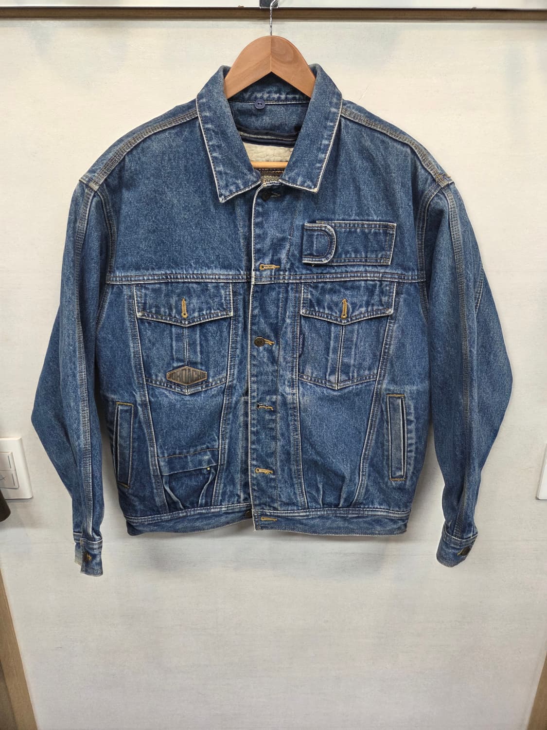 조다쉬 반도패션 빈티지 올드스쿨 90s 셰르파 데님자켓 L 상품이미지1