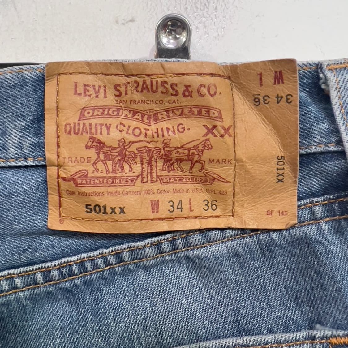 리바이스 501xx 데님팬츠 상품이미지5