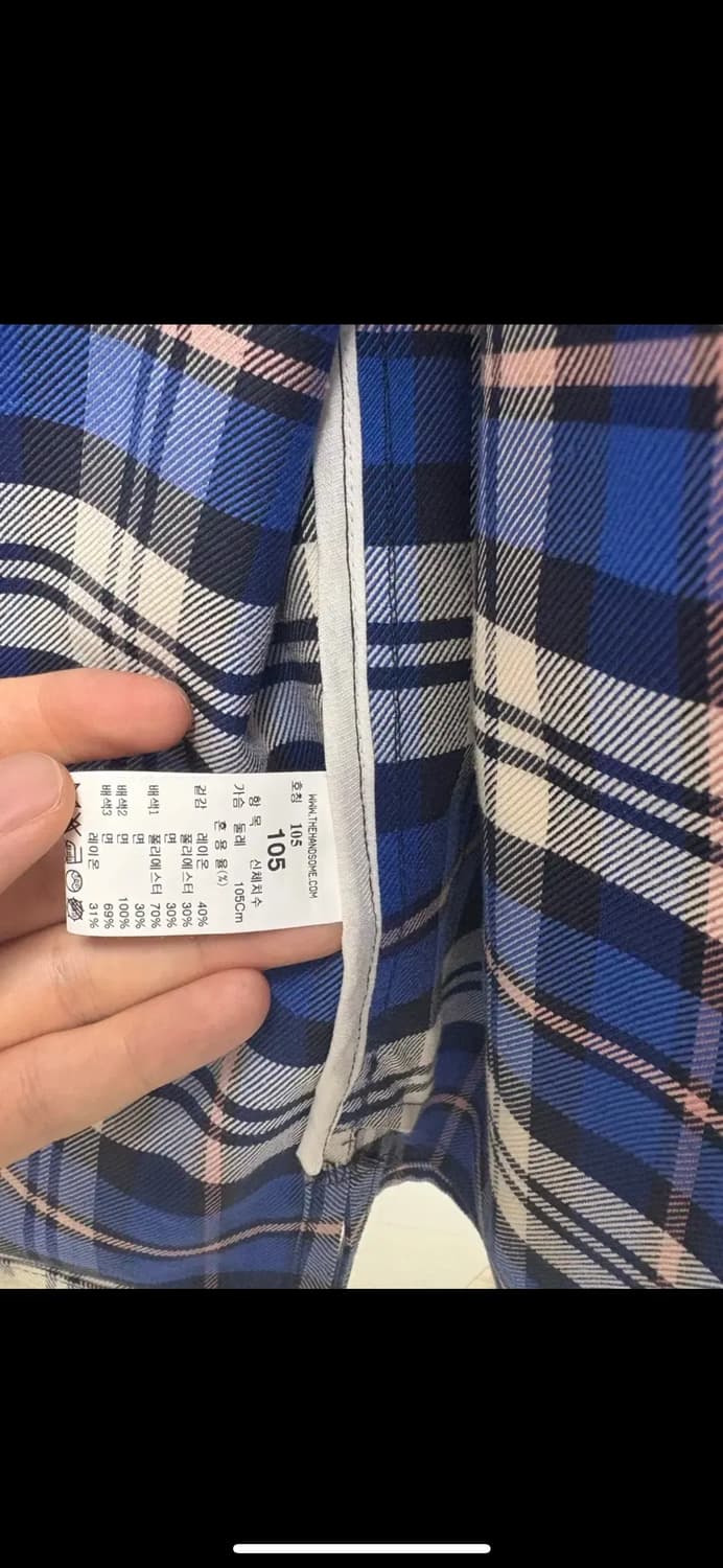 타임옴므 체크셔츠 자켓 (105) 상품이미지5