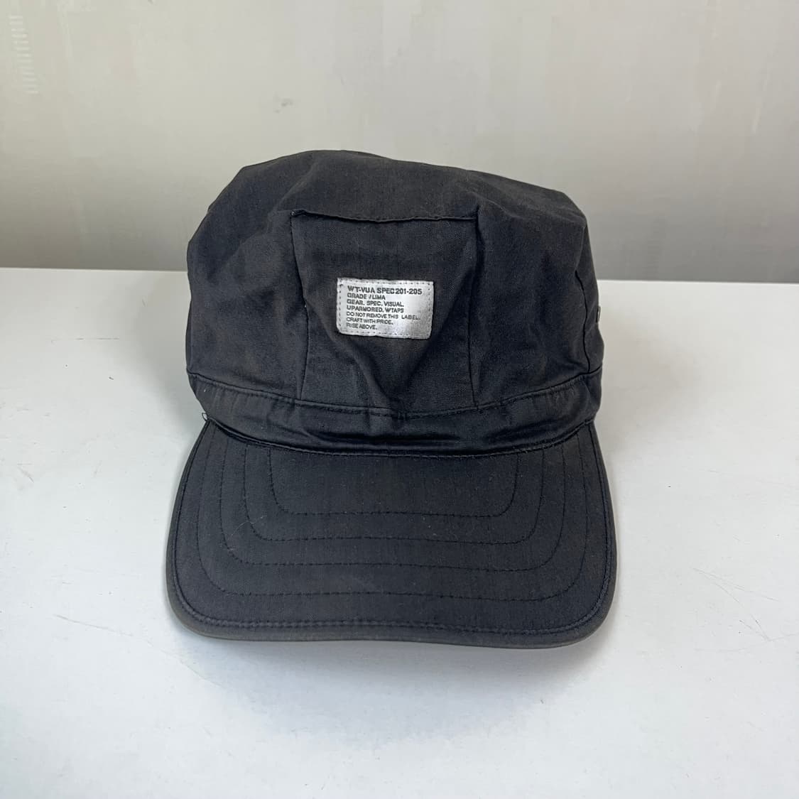 wtaps 더블탭스 블랙 워크캡 모자 상품이미지1