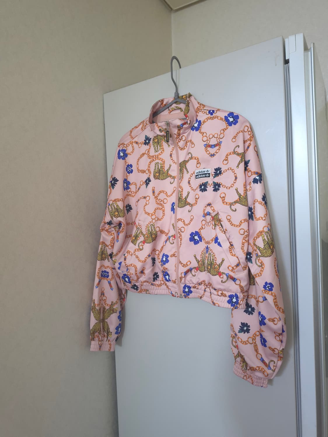 아디다스 핑크 레오파드 트레이닝자켓 상품이미지3
