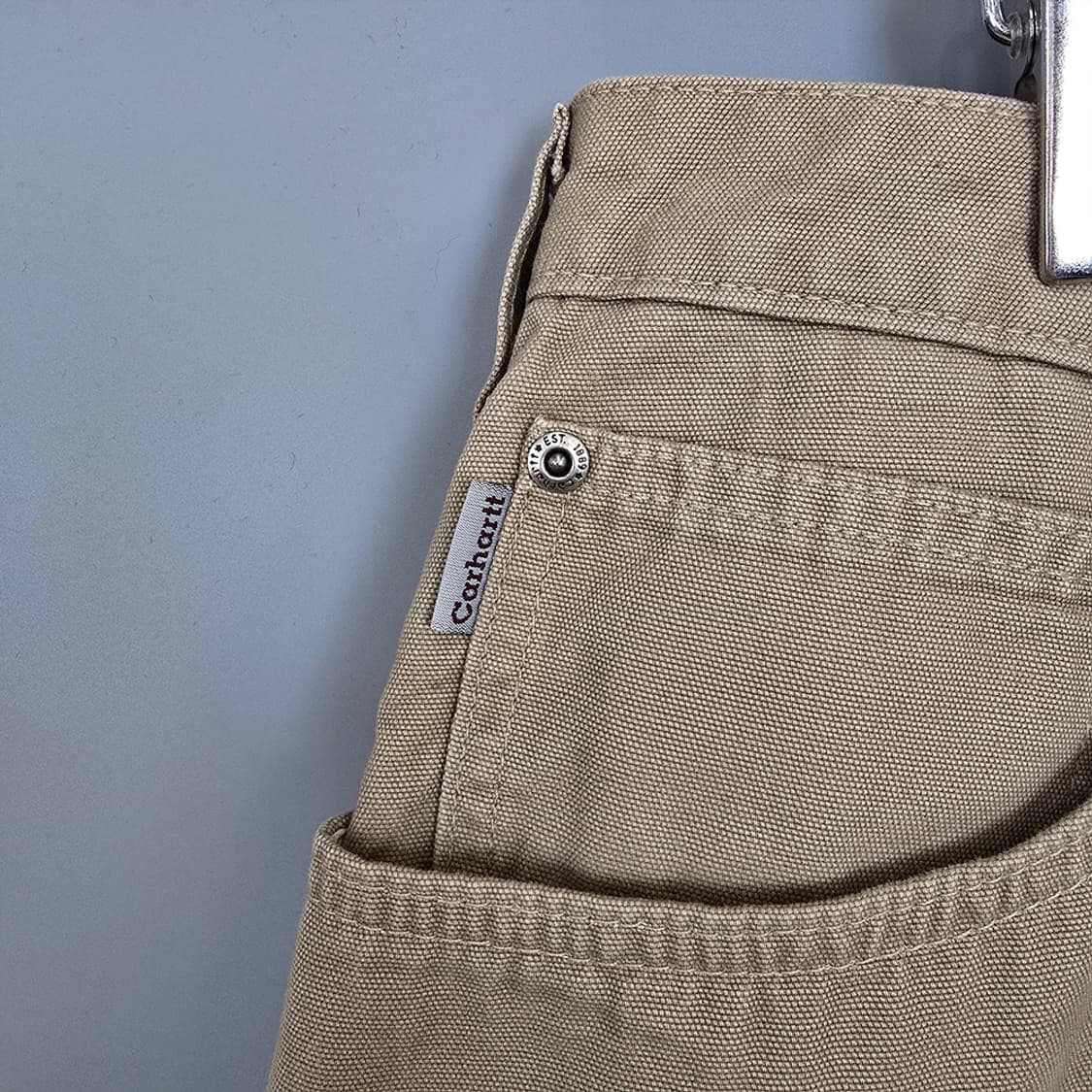 칼하트 Carhartt 유니섹스 워크 팬츠 베이지 W36 L32 상품이미지3