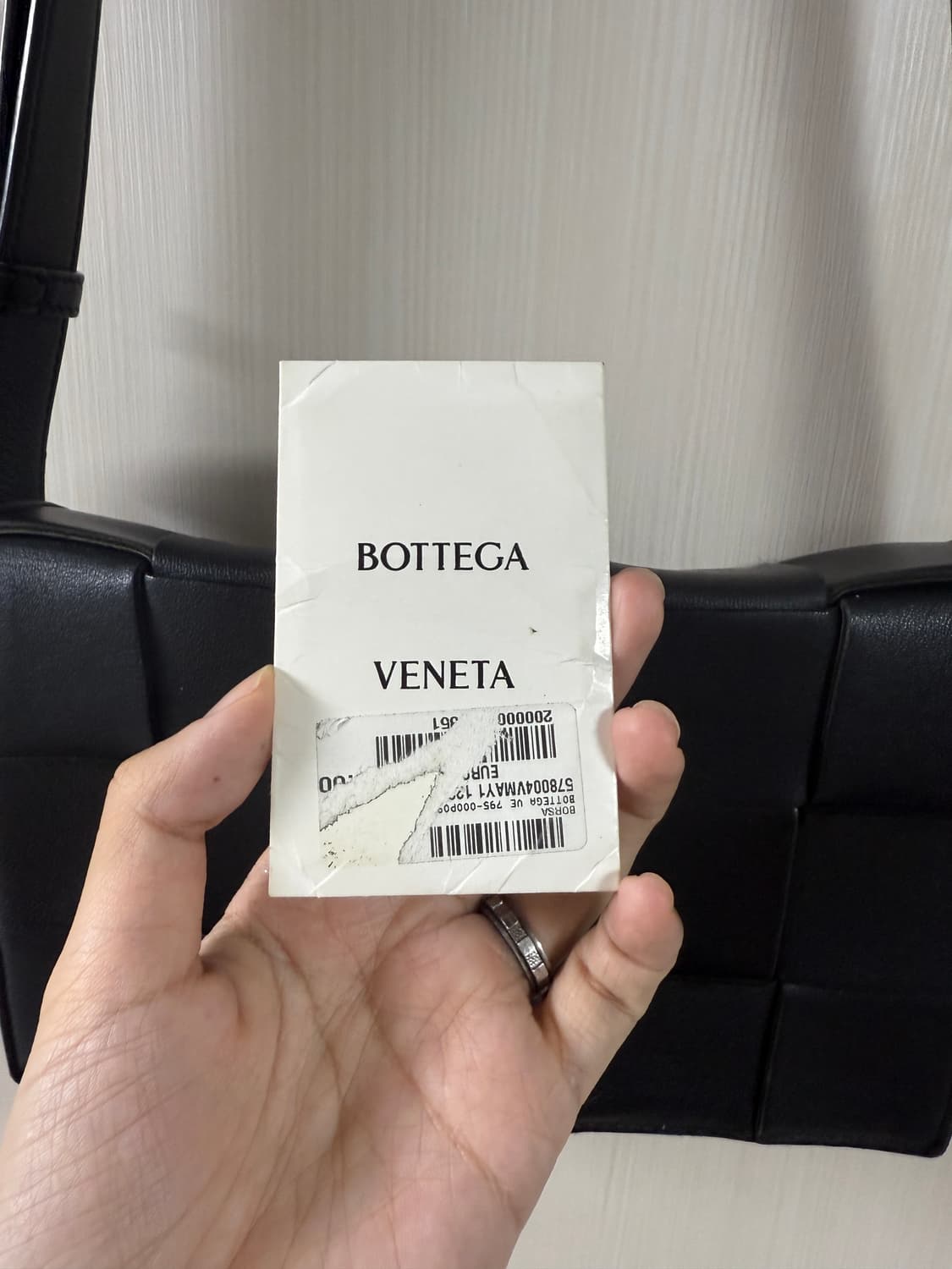 보테가베네타 카세트백 블랙 상품이미지7