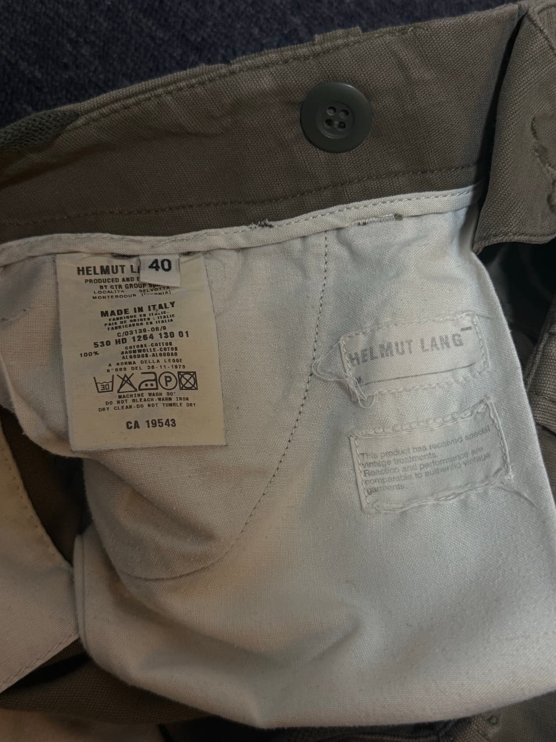 헬무트랭 90s 아스트로 팬츠 상품이미지6