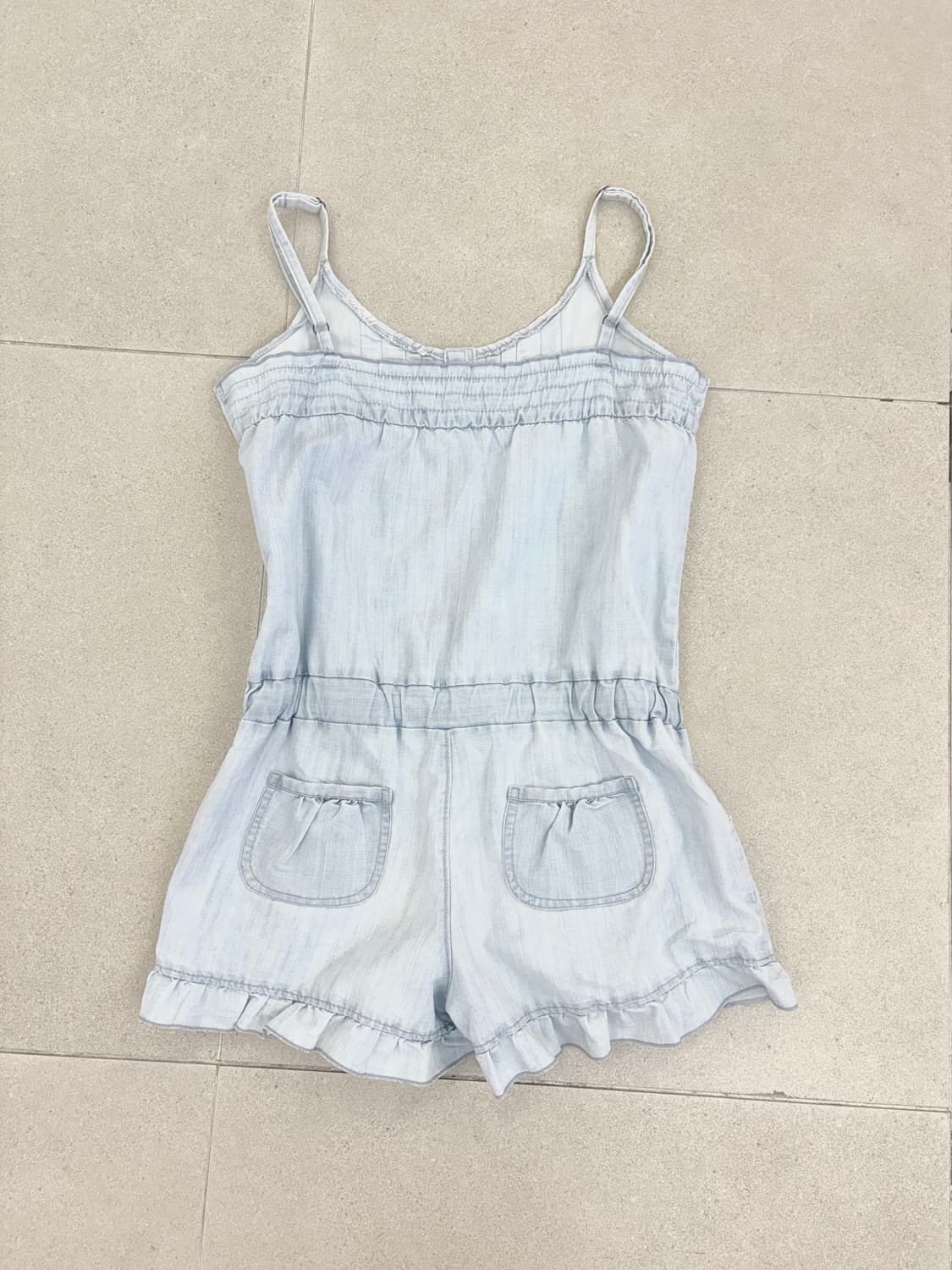 연청 레이스 멜빵바지 상품이미지4