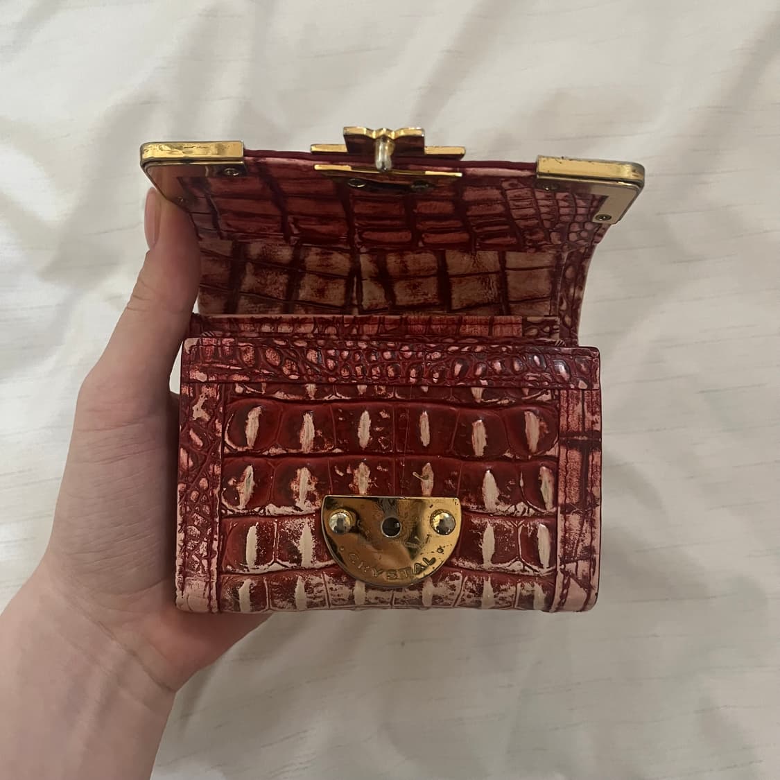 브라만 크로커다일 반지갑 상품이미지3