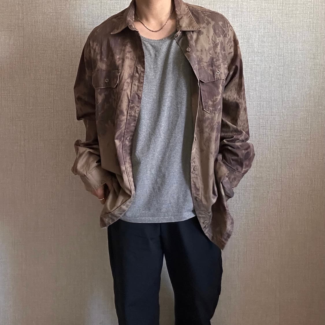 칼하트 타이다이 패턴 워크 셔츠 / 2XL 상품이미지3