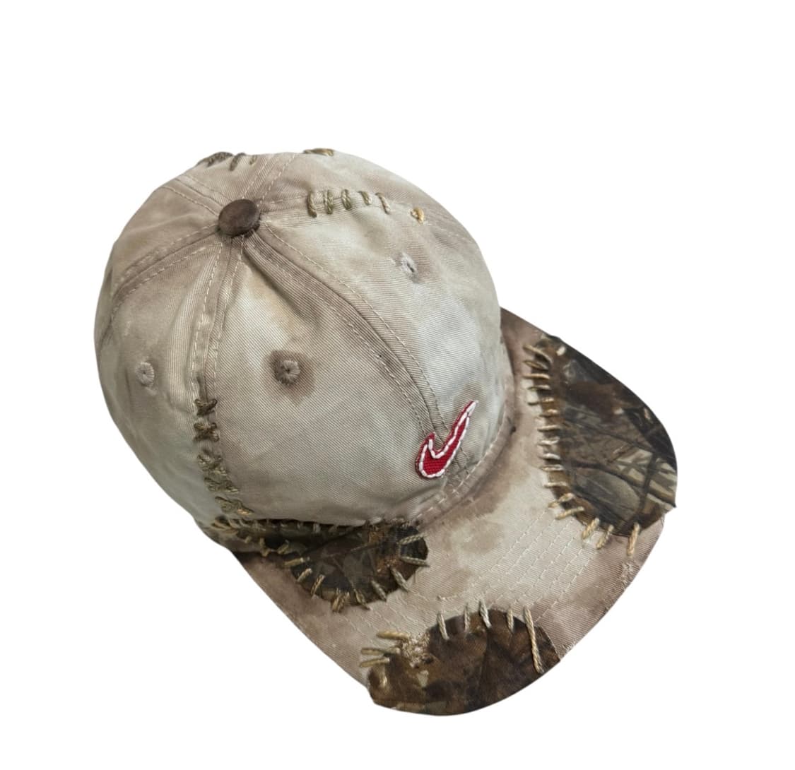 Vintage custom made sashiko cap 상품이미지7