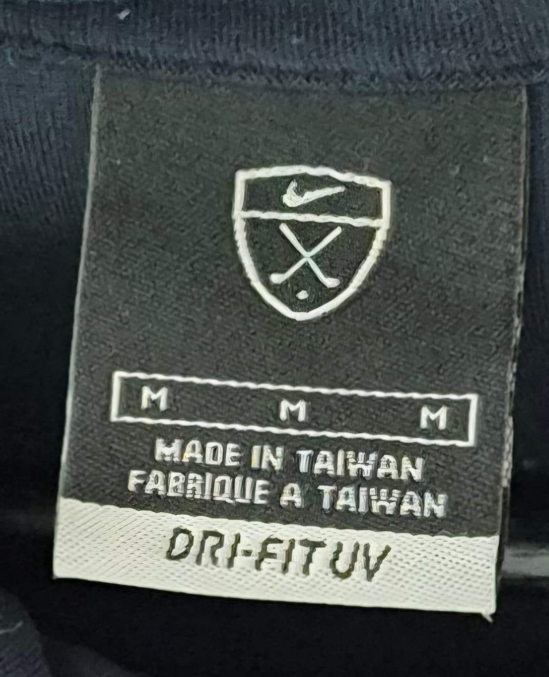 오버핏 M ) 나이키 골프 다크네이비 기능성 PK 반팔티 상품이미지3