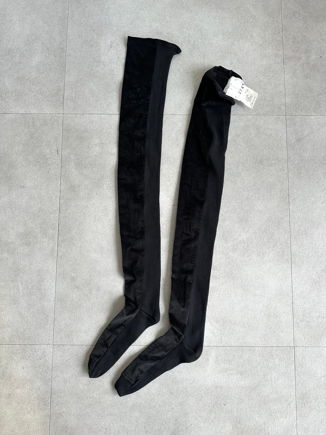 사카이 벨벳 오버 니삭스 상품이미지1