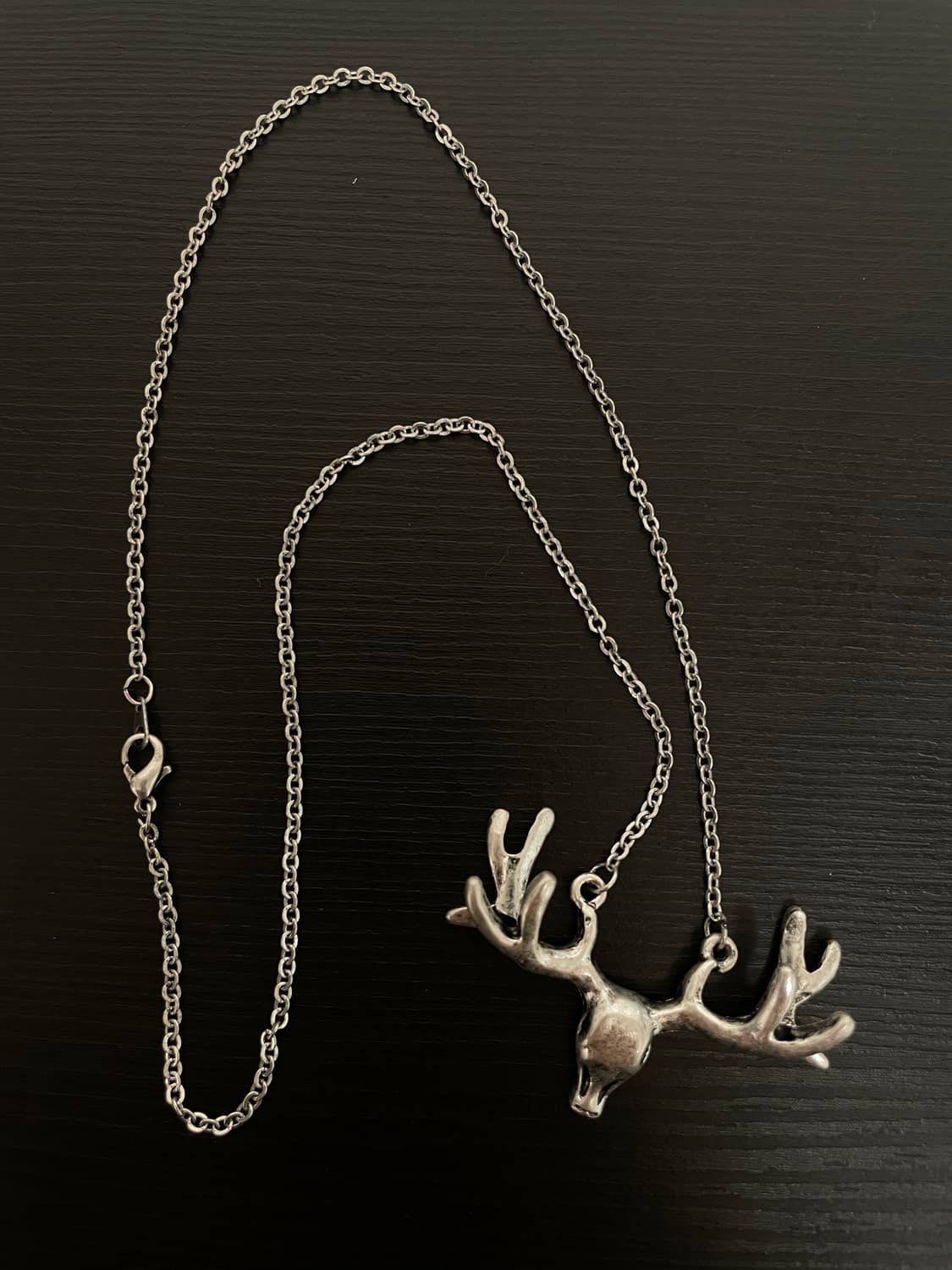 빈티지 오리엔탈 모리 아베크롬비st 사슴 목걸이 상품이미지2