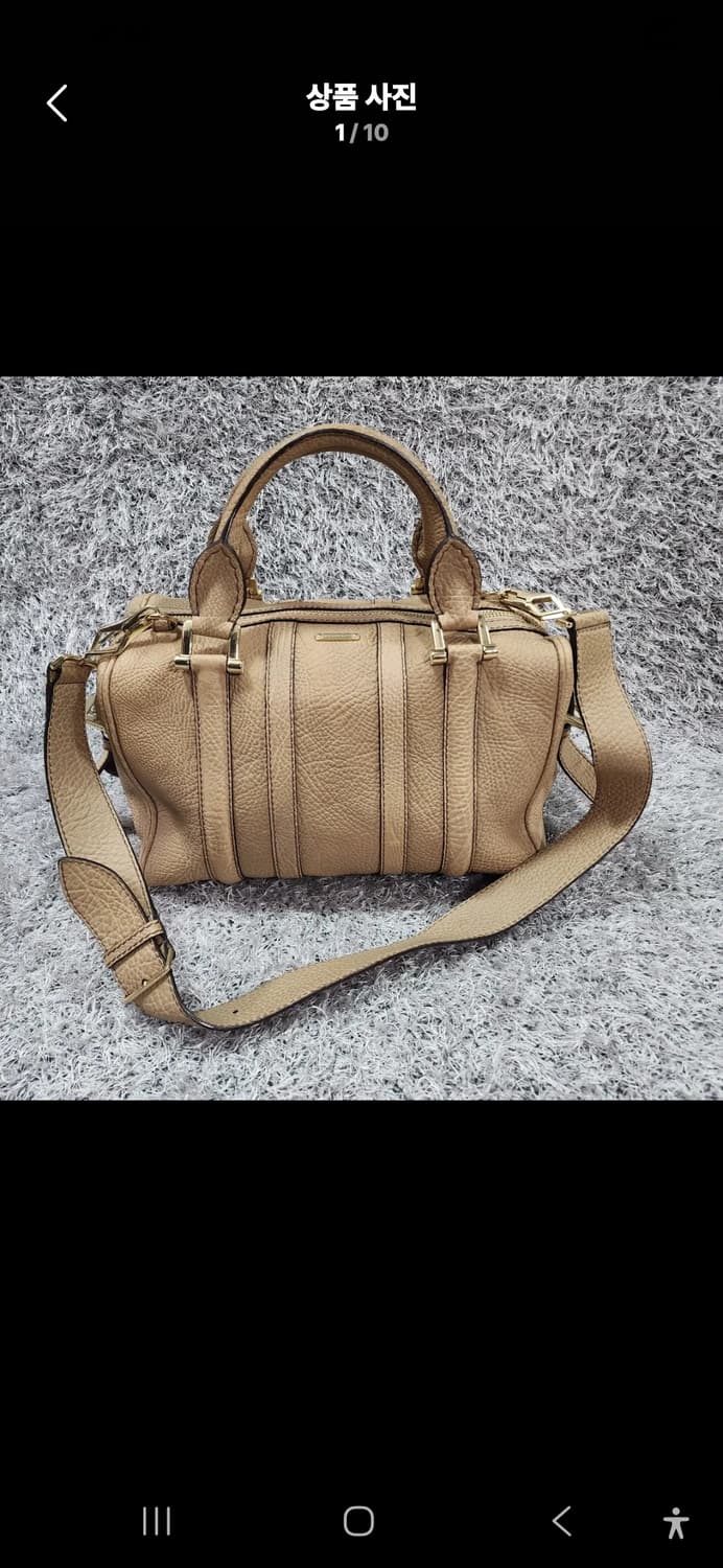 버버리 레드 토트백 숄더백 상품이미지1