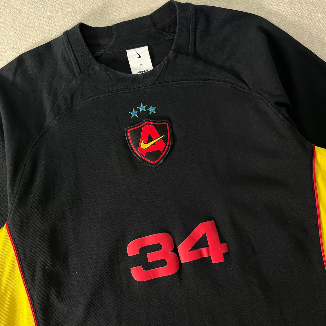 100 나이키 x 앰부쉬 져지 반팔 티셔츠 상품이미지3