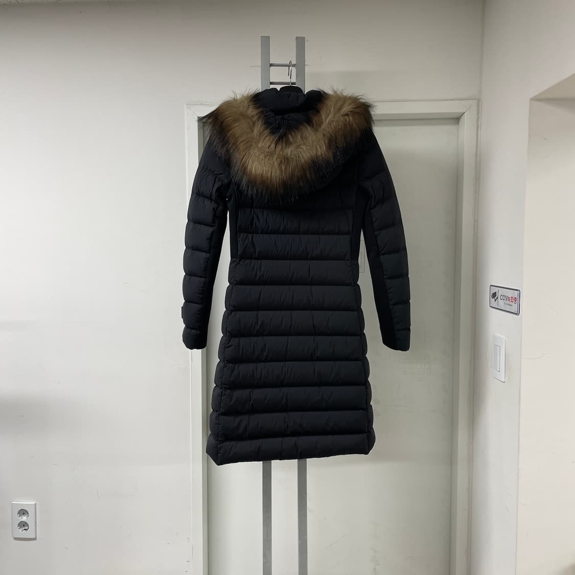 버버리 롱 패딩 블랙 XS(W) 상품이미지7