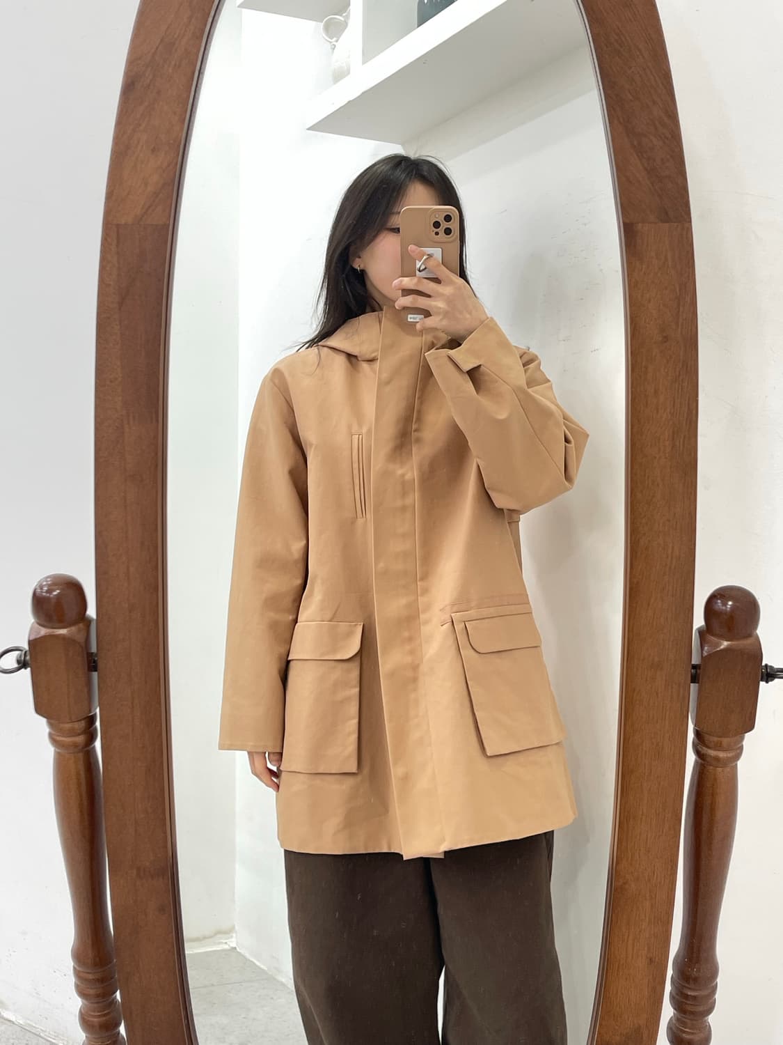 COS 후드 트렌치 상품이미지2