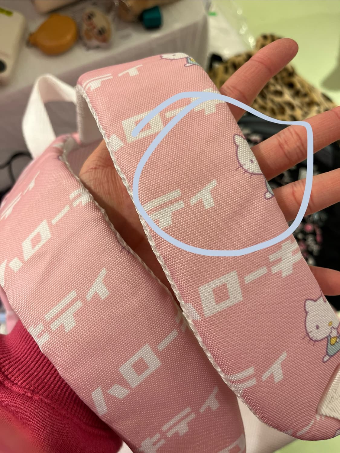 2017 헬로키티 레터링 백팩 🍓 상품이미지4