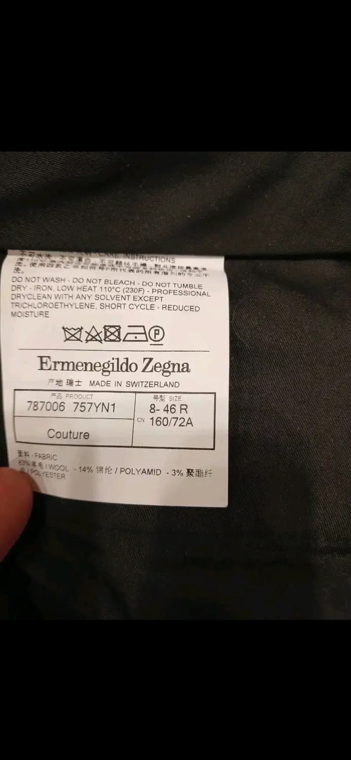 Ermenegildo Zegna COUTURExxx WOOL PANTS 상품이미지10