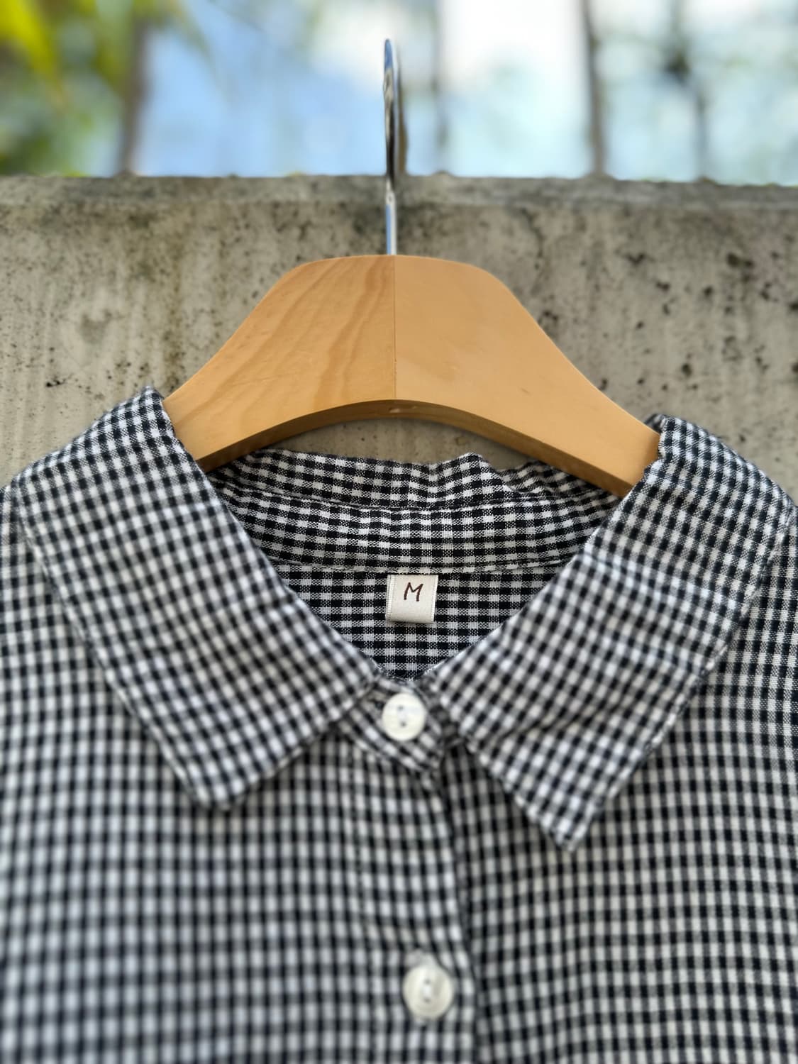 Japenese vintage 포켓 체크 셔츠 상품이미지8