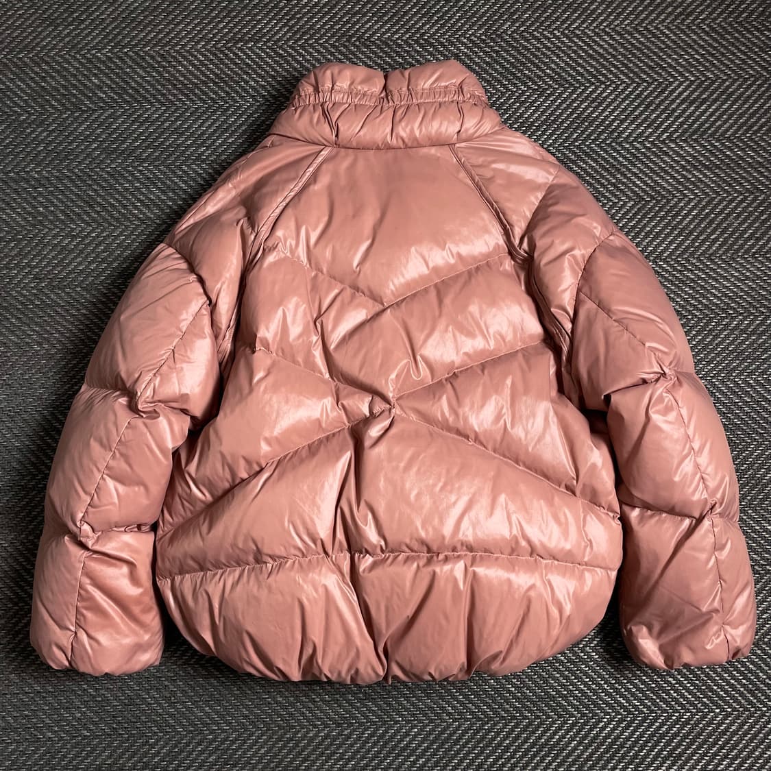 베네통 우먼스 글로시 덕 다운 패딩 점퍼o 4885 상품이미지5