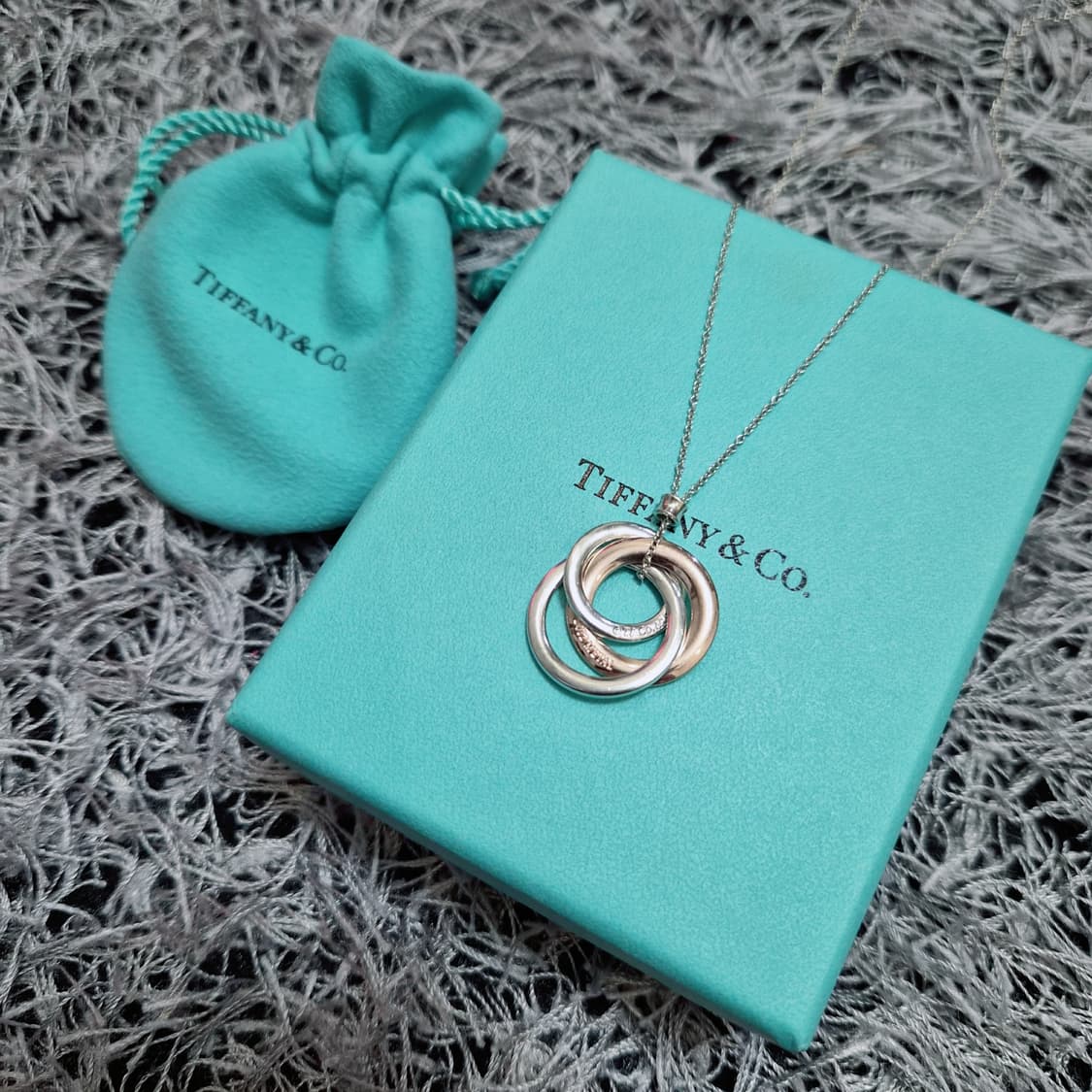 티파니 한정판 트리플 서클 목걸이 상품이미지3