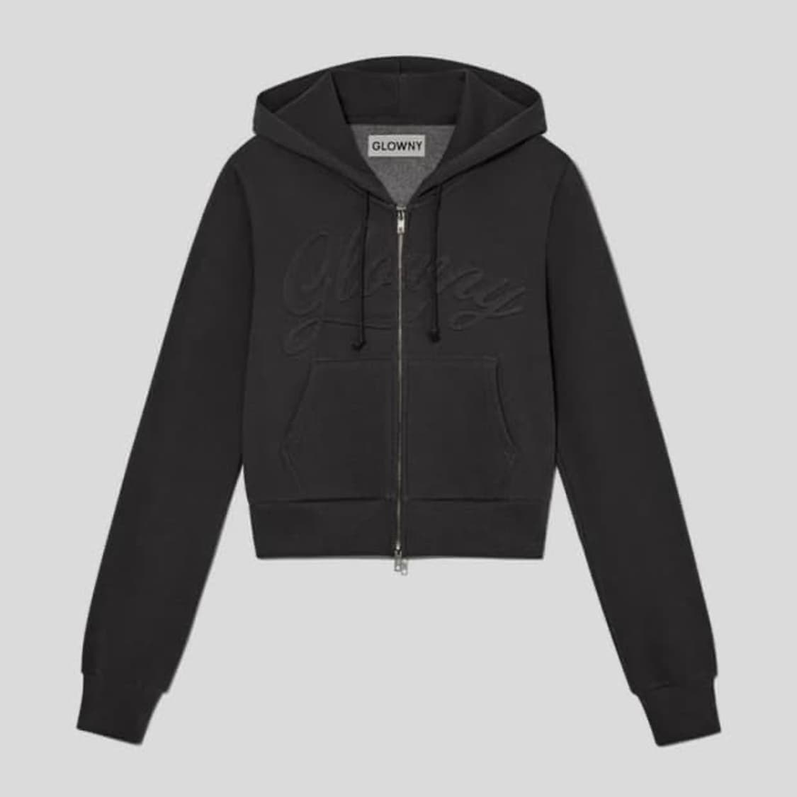 글로니 조던 피그먼트 후드집업 차콜 상품이미지1