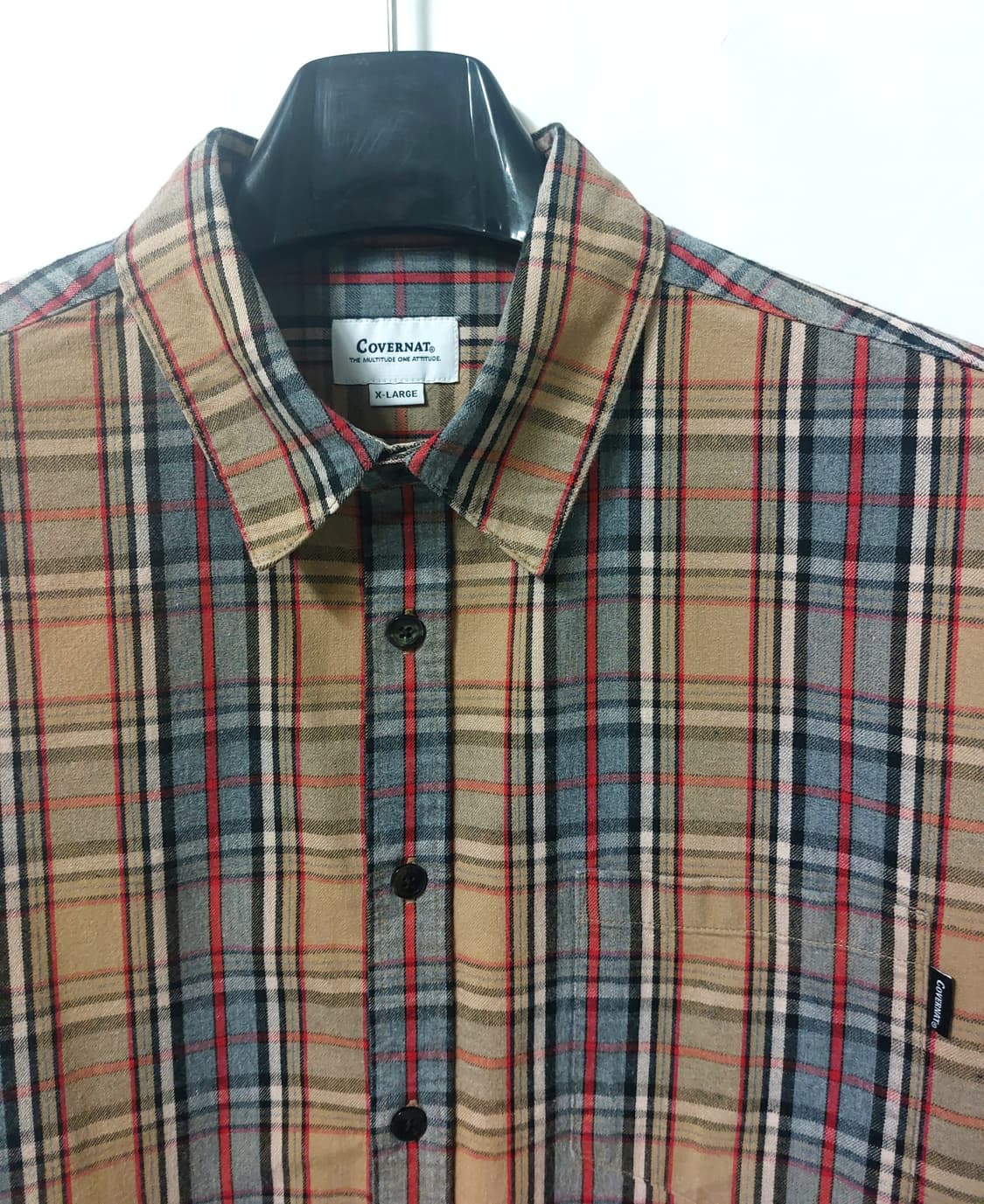 커버낫 버버리 체크 셔츠 105 상품이미지1