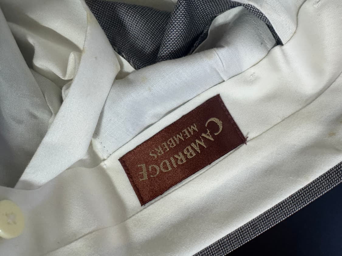 캠브리지멤버스 실크 울 정장 세트 M ~ L 그레이 상품이미지7