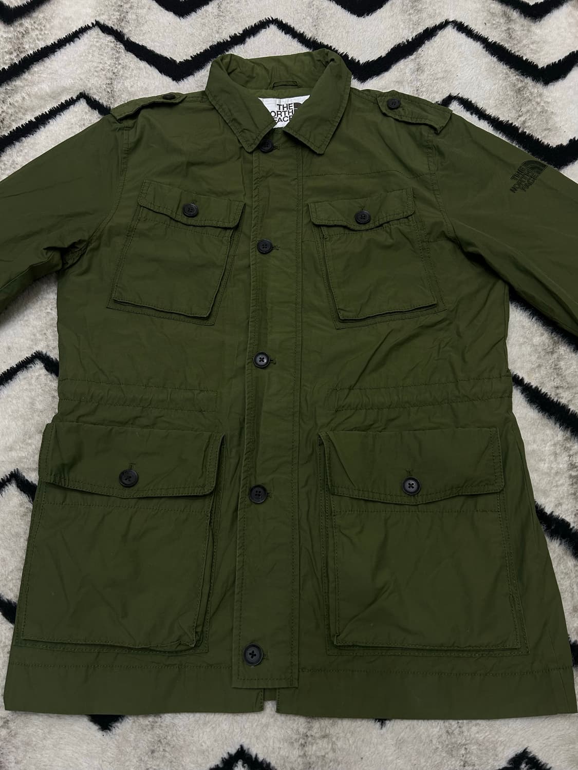 [XL]노스페이스 밀리터리 사파리 바람막이/카키 상품이미지3